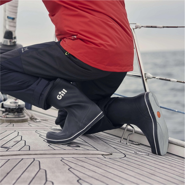 2026 Gill Short Cruising Segeln Stiefel 917 - Schwarz